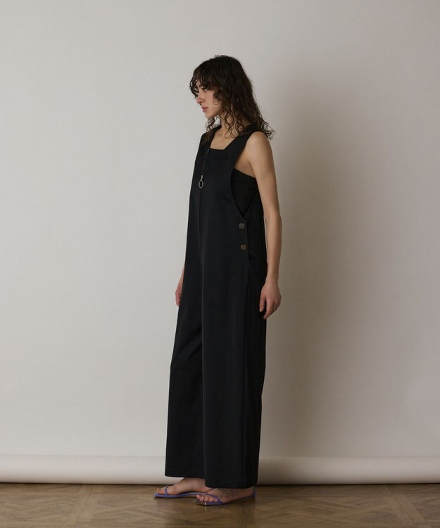 GRACE CONTINENTAL センタージップサロペット ブラック