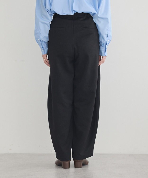 earth music&ecology バルーンパンツ Black