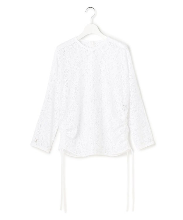 23区 【エステータ】マニフィークレース ブラウス ホワイト系