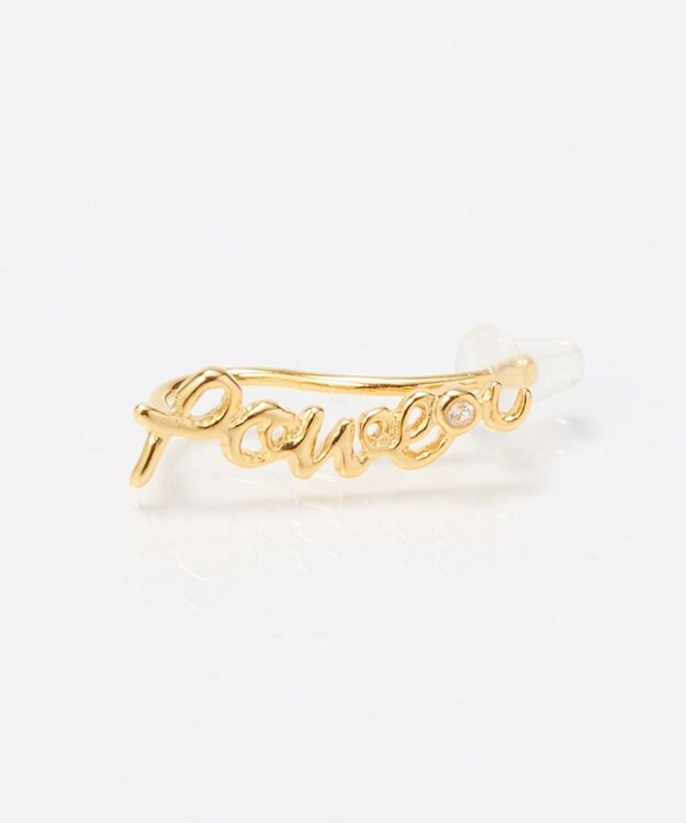 Phoebe ラッキーレターピアス&イヤリング(パワー)/片耳 ゴールド