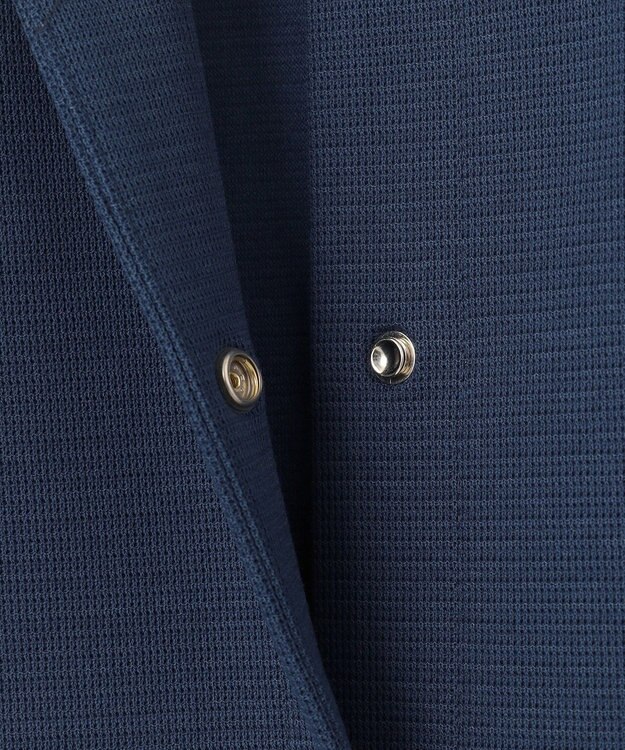 J.PRESS LADIES ミラノリブ カーディガン ダルブルー系