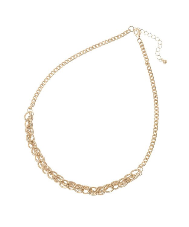 AMERICAN HOLIC ツイストチェーンネックレス Gold