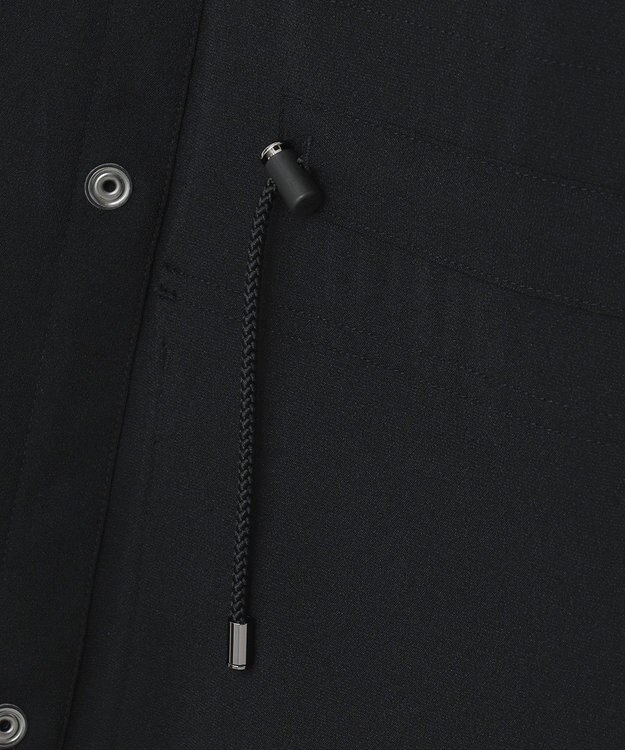 JOSEPH HOMME ライトストレッチアムンゼン ミリタリージャケット ブラック系