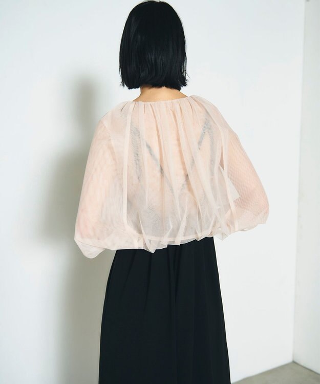 GRACE CONTINENTAL チュールボレロ キナリ