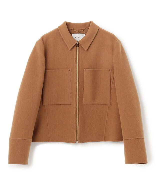 BEIGE， THOUIN / ショートジャケット Camel