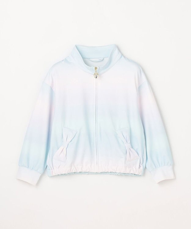 ANY KIDS 【洗濯機可能/速乾/接触冷感/水陸両用】UVカット ラッシュガード レインボー