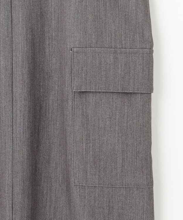 SHARE PARK LADIES TRストレッチジャンスカ ライトグレー系