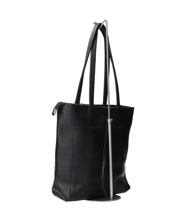 INTER-CHAUSSURES 【ANDREA CARDONE ITALI】異素材コンビミディアムトートバッグ マルチコンビ