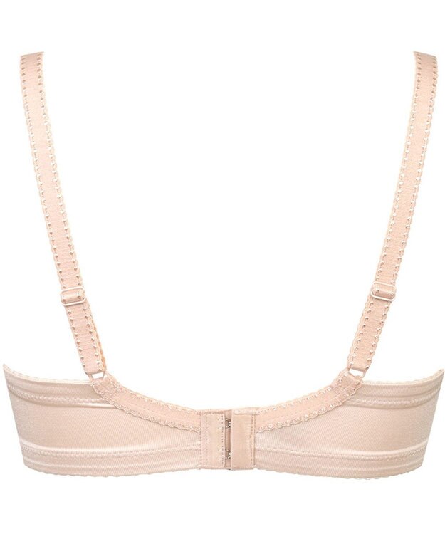 Wing ブラジャー コンパクトにバストメイク 高さをおさえる 【小さく見せるブラ】 Gカップまで対応 大きいサイズ ブラ KB6100 ウイング／ワコール ベージュ