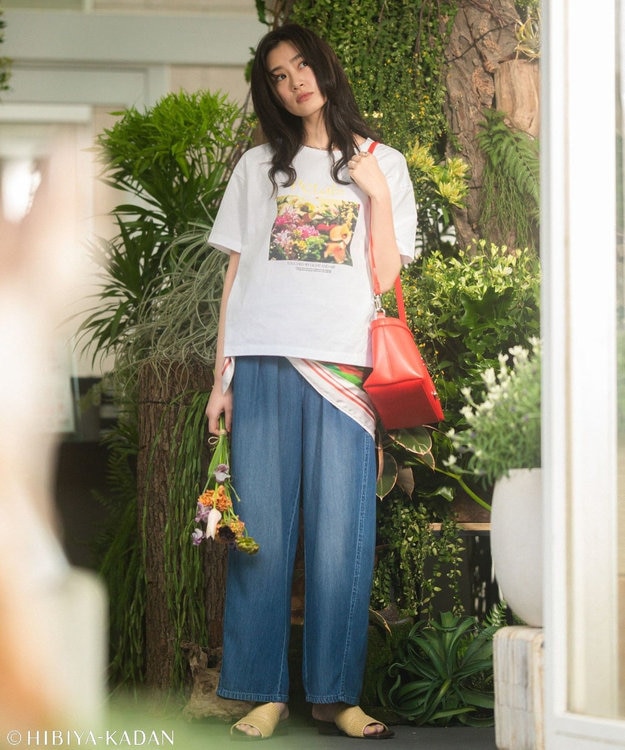Green Parks 日比谷花壇コラボカラーＴＥＥ Off White