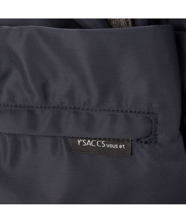 Y'SACCS 【Y’SACCS vous et】ポーチ付き3WAYトート ネイビー