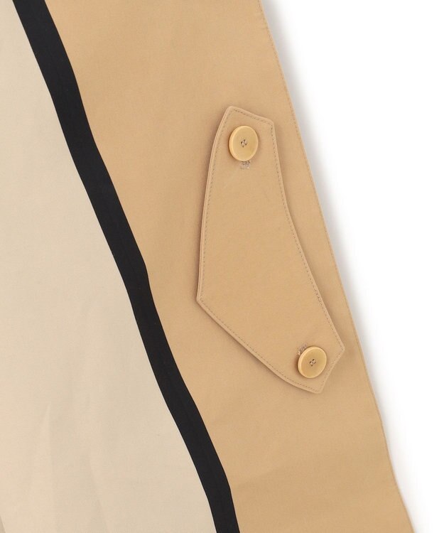 JOSEPH ボンテッドマック　Aラインコート Safari