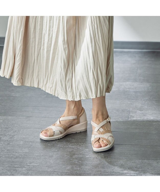 ASICS WALKING ペダラ レディース 3E ブラウン系