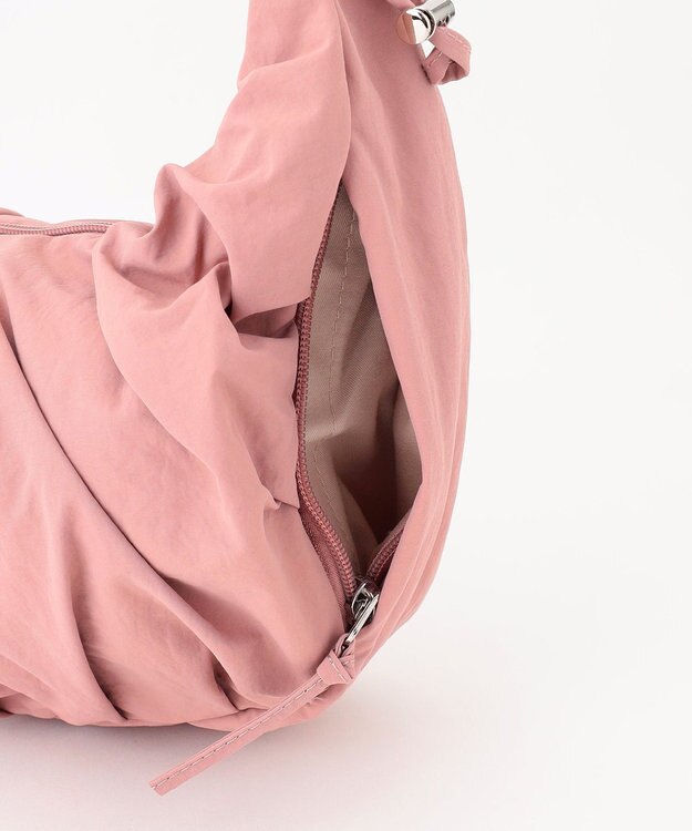LA BAGAGERIE 【maison vert】 【軽量/多収納】ギャザーワンショルダー　Small ピンク