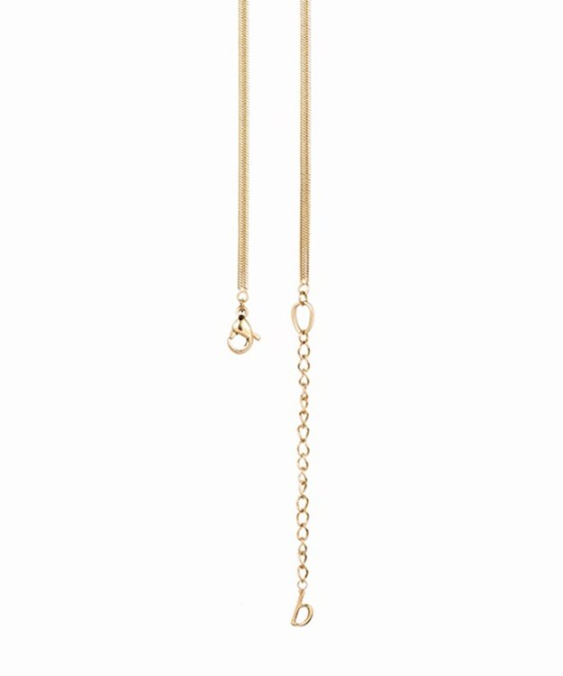 blancotokyo 【金アレ対応アクセ】平スネークネックレス ECHELLE GOLD