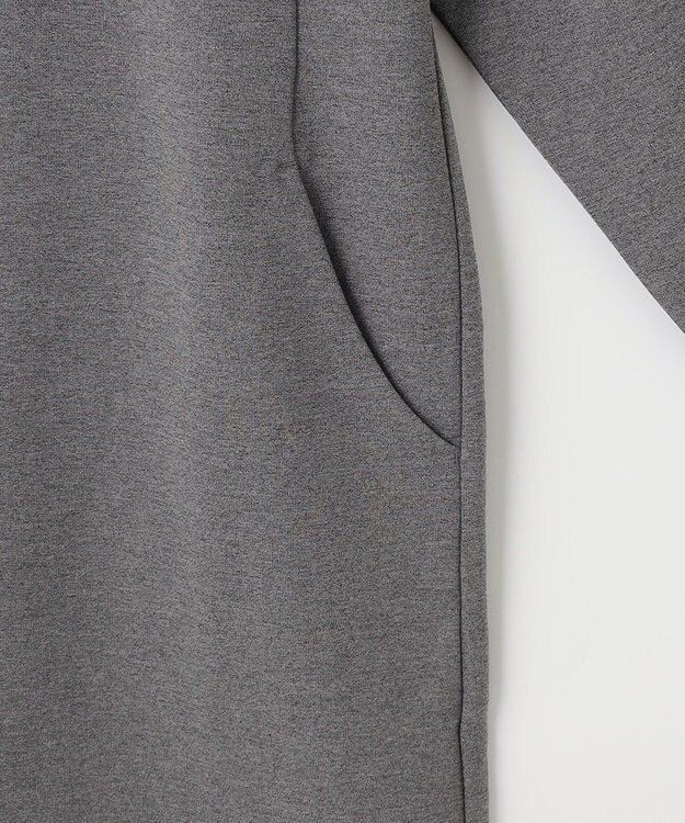 23区GOLF 一枚でスタイリングが完結！【WOMEN】【WEB限定】モックネック ワンピース 体型カバー グレー系