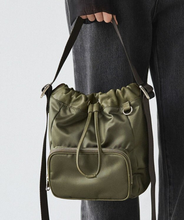 russet 《インフルエンサースタッフ企画》マルチショルダーバッグ(CE-1708) Khaki