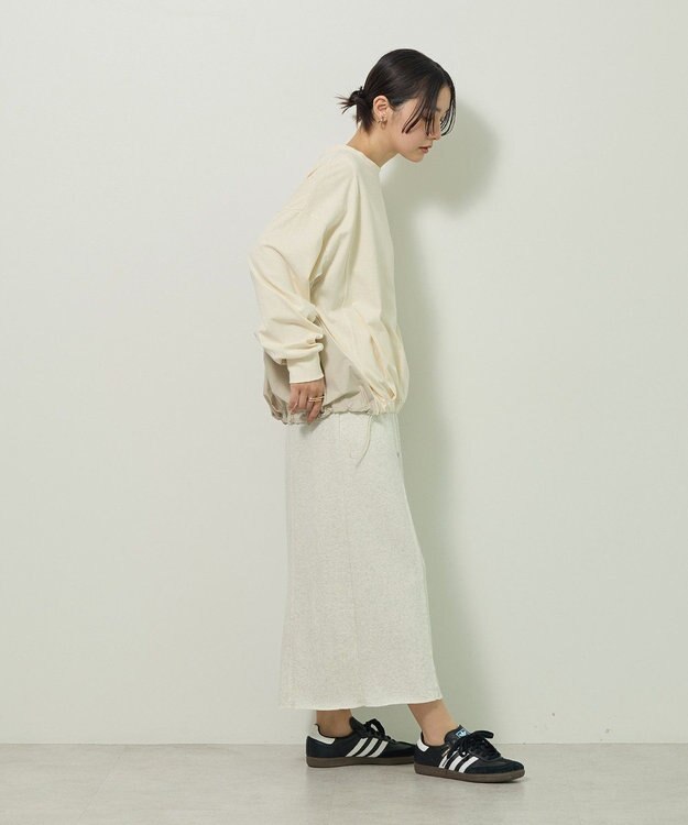 Green Parks バルーンドッキングプルオーバー Ivory