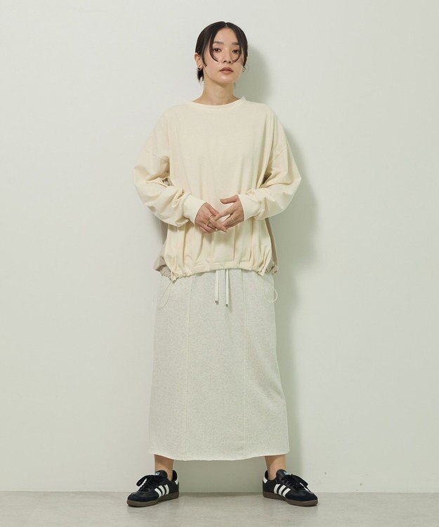 Green Parks バルーンドッキングプルオーバー Ivory