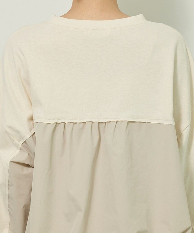 Green Parks バルーンドッキングプルオーバー Ivory