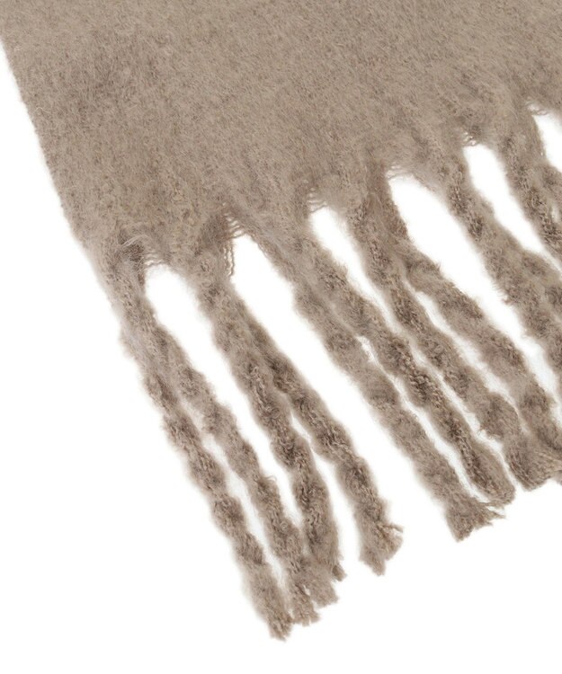 Green Parks ボリュームカラーマフラー Light Beige