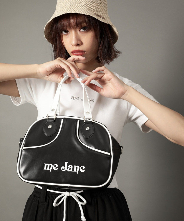 Green Parks ｍｅ　Ｊａｎｅ／レトロボストンバッグ Black