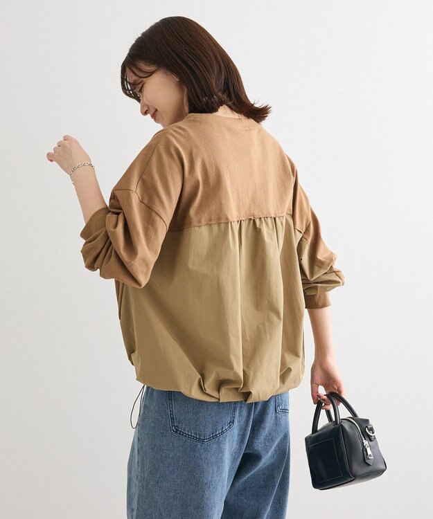 Green Parks バルーンドッキングプルオーバー Khaki