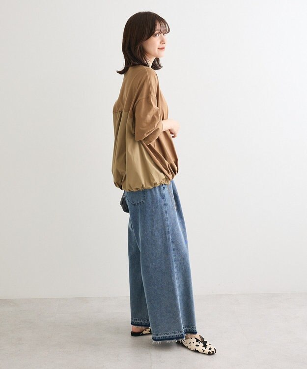 Green Parks バルーンドッキングプルオーバー Khaki