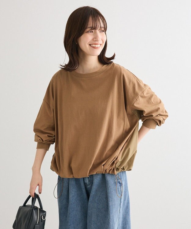 Green Parks バルーンドッキングプルオーバー Khaki