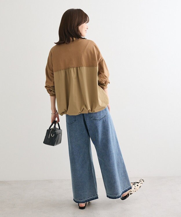 Green Parks バルーンドッキングプルオーバー Khaki