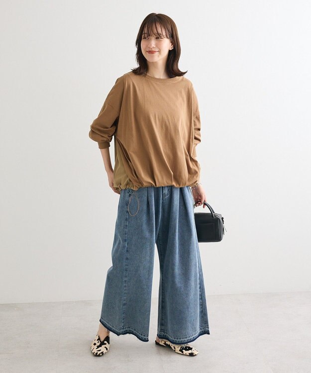 Green Parks バルーンドッキングプルオーバー Khaki