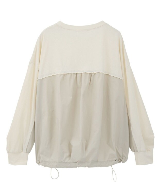 Green Parks バルーンドッキングプルオーバー Ivory