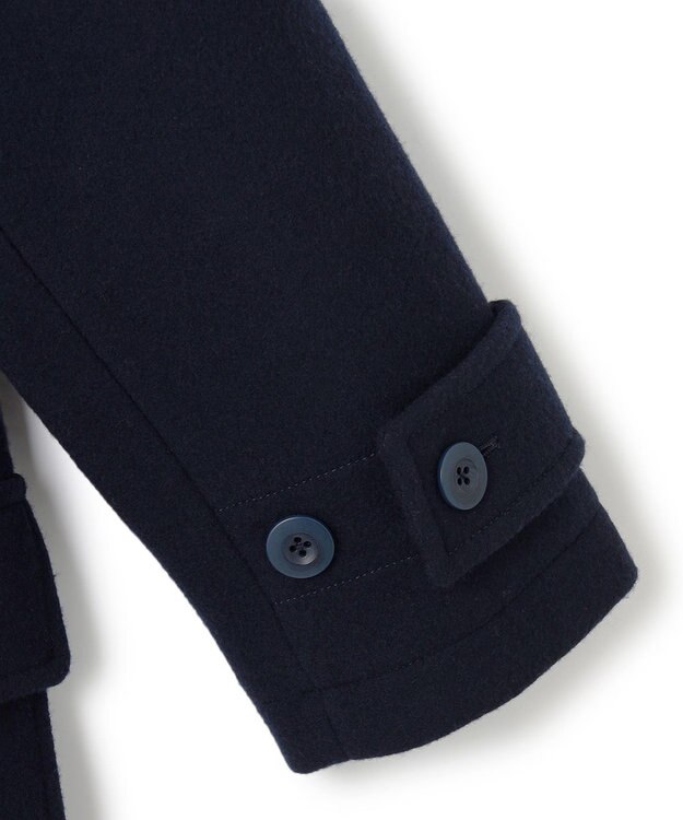 J.PRESS YORK STREET 【UNISEX】メルトンダッフルコート ネイビー系