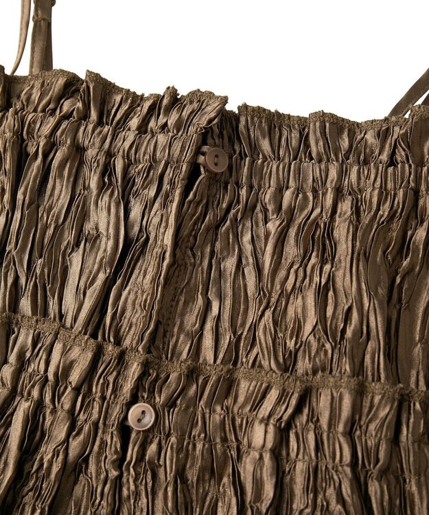 earth music&ecology シャーリングビスチェ Mocha