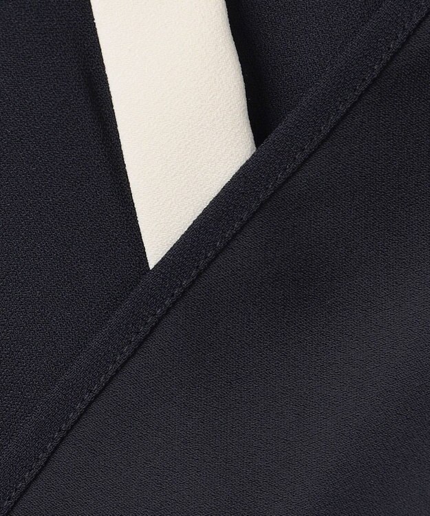 ANY SIS 【洗える】ハオレル ブラウス ネイビー