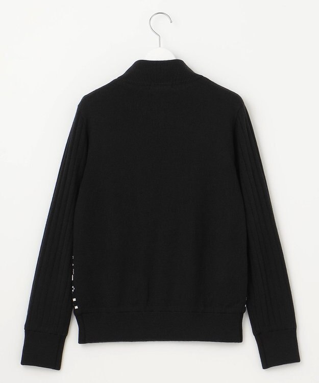 23区GOLF 【WOMEN】【ウォッシャブル】フェアアイル柄ニット ブラック系