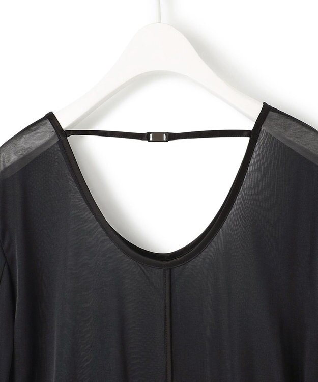 ICB L 【WEB＆一部店舗限定】SheerSerika ワンピース ブラック系