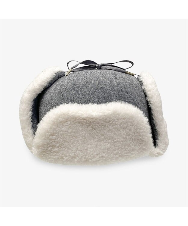 林八百吉商店 un chapeau バスクアビエイター グレー