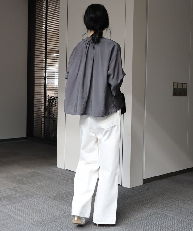 AMERICAN HOLIC ＶネックＺＩＰブルゾン Charcoal Gray