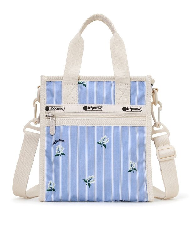 LeSportsac MINI N/S TOTE/ジャスミンストライプ ジャスミンストライプ
