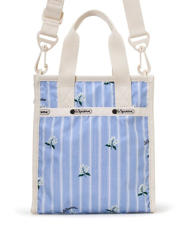 LeSportsac MINI N/S TOTE/ジャスミンストライプ ジャスミンストライプ