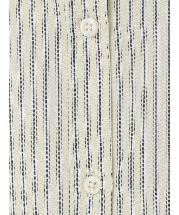 Green Parks ゆったり衿つきシャツ Stripe