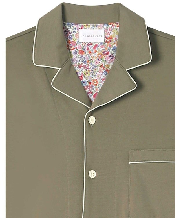 une nana cool 【綿100％】やわらか天竺メンズパジャマ　ＭＡＤＥ　ＷＩＴＨ　ＬＩＢＥＲＴＹ　ＦＡＢＲＩＣ GB