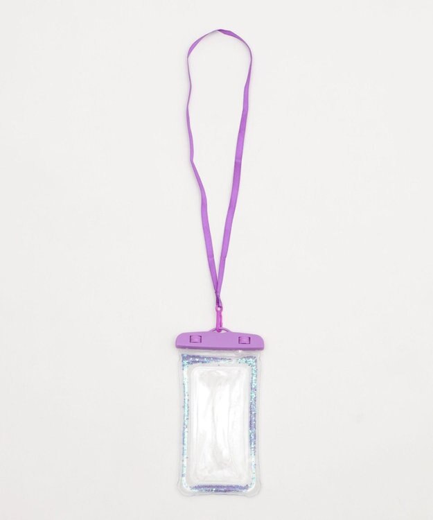 WEGO 防滴スマホポーチA パープル