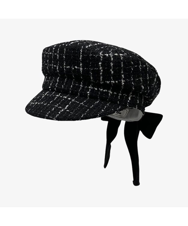 メルシーボークー モノトーン リボンキャスケット メルシーボークー モノトーン リボンキャスケット