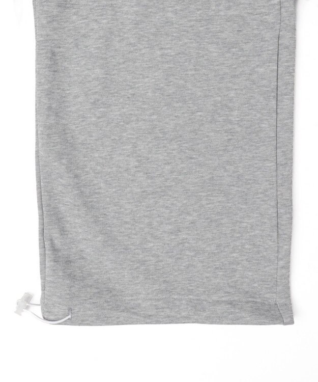 WEGO 【ウエストゴム】リボンカーゴスウェットパンツ 杢グレー