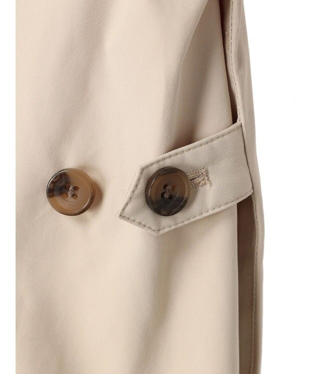 Green Parks 花粉防止　袖タックコート Beige