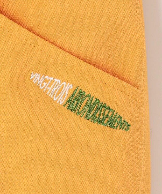 23区GOLF 【WOMEN】【ストレッチ】アポロック ベーシックパンツ イエロー系