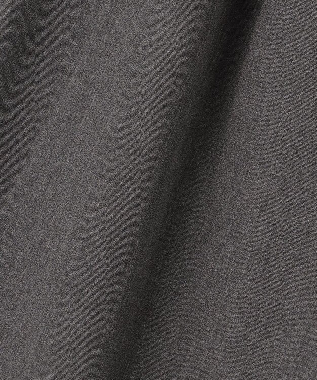 UNFILO 【セットアップ着用可】マイビューティ 側章ワイドパンツ チャコール