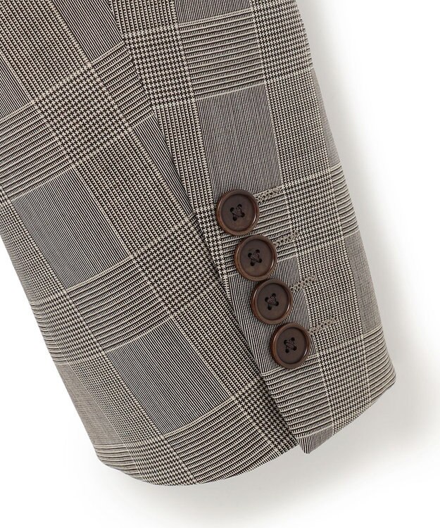 J.PRESS MEN 【J.PRESS MOVING】GUABELLO SPACEグレナカートチェック ジャケット ダークブラウン系4